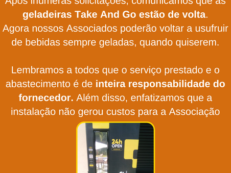 Geladeiras de bebidas Take And Go - Clube