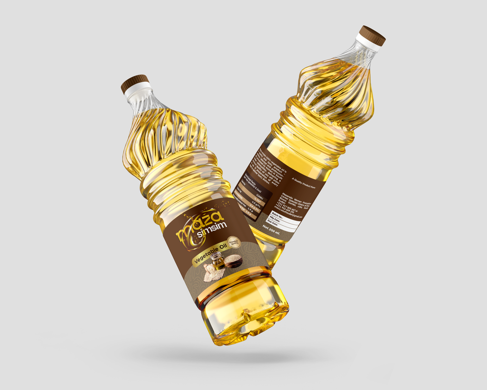 Oil bottle mockup 1