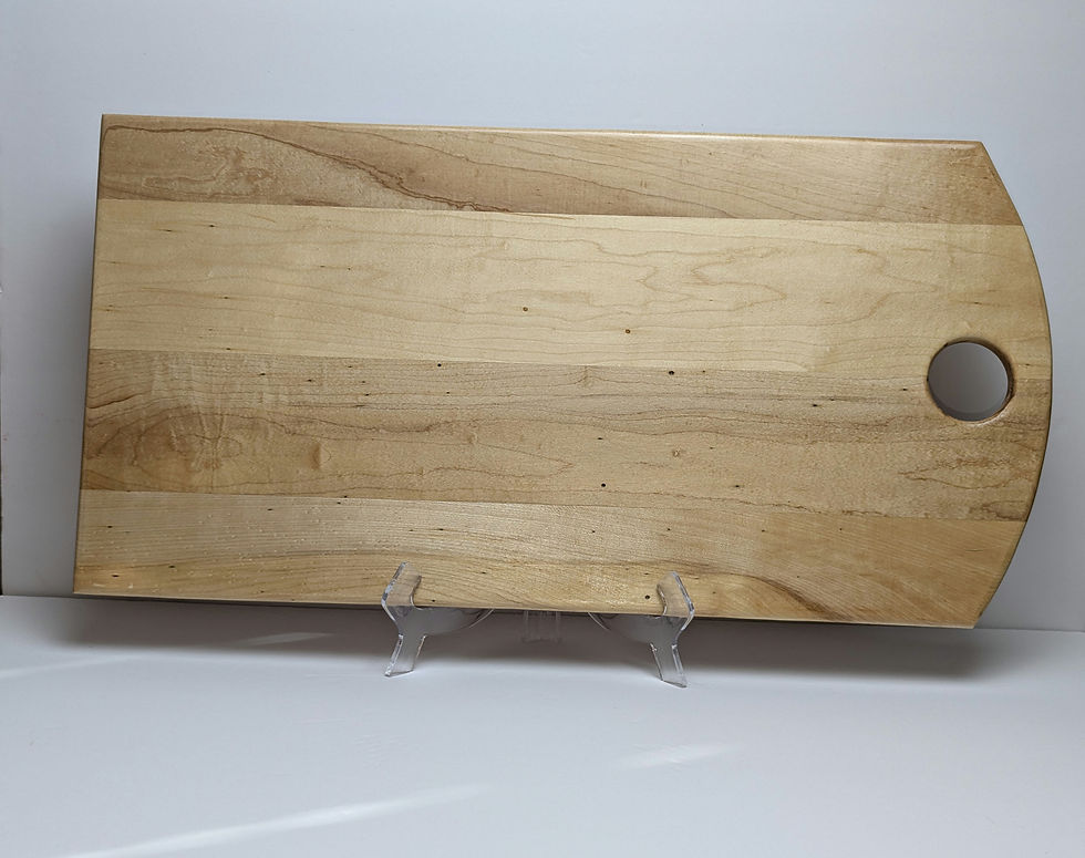 White Maple cutting board charcuterie board