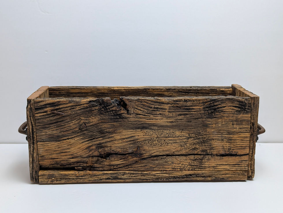 Thumbnail: Barnboard caddy farmhouse rustic