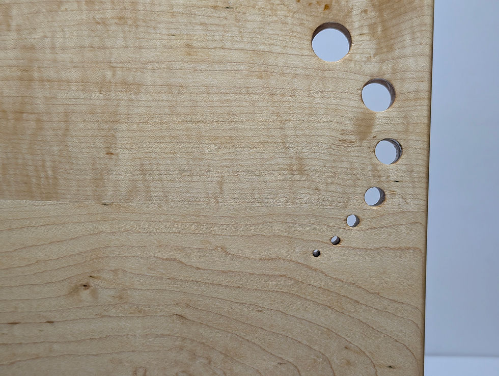 White Maple cutting board charcuterie board