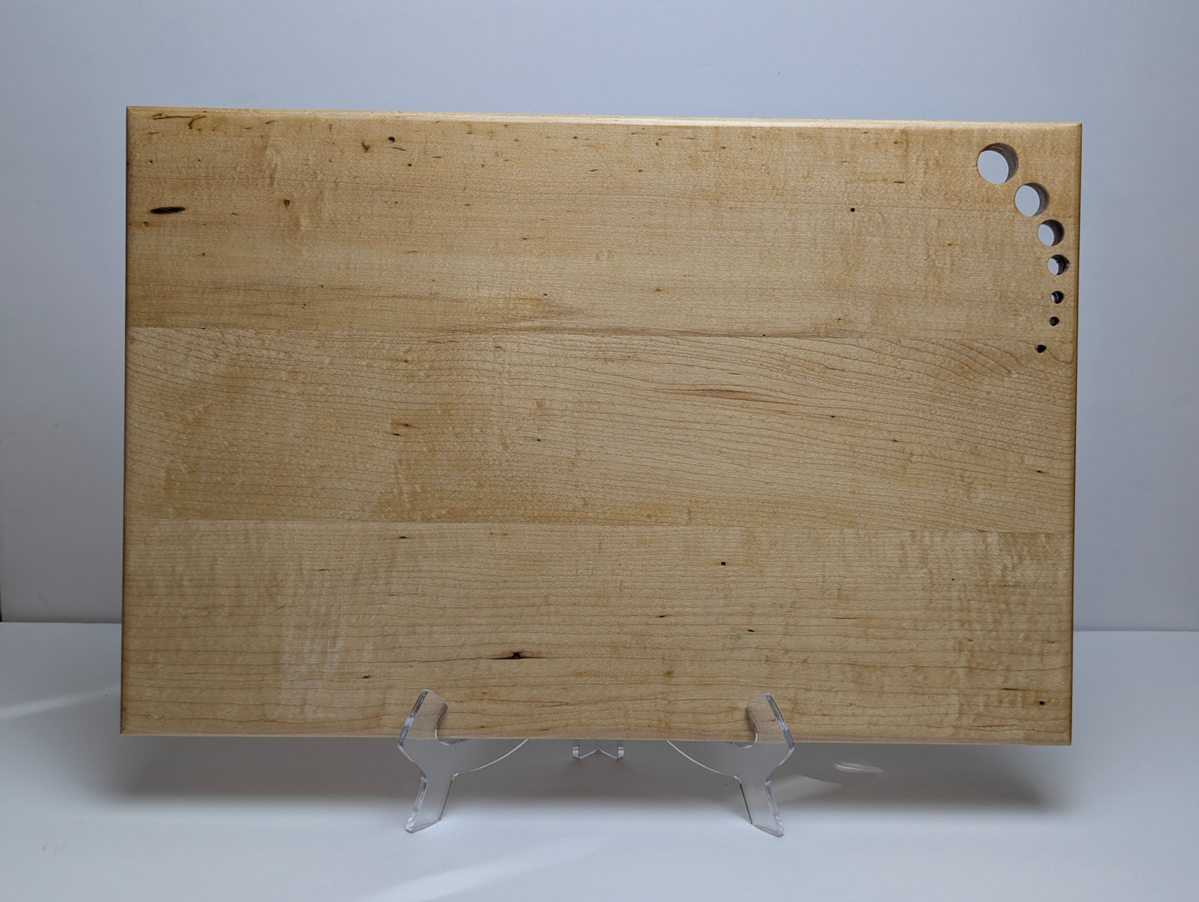 White Maple cutting board charcuterie board