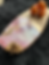 Thumbnail: Blush and Rose Gold Marble Serving Board with Crystal Cluster