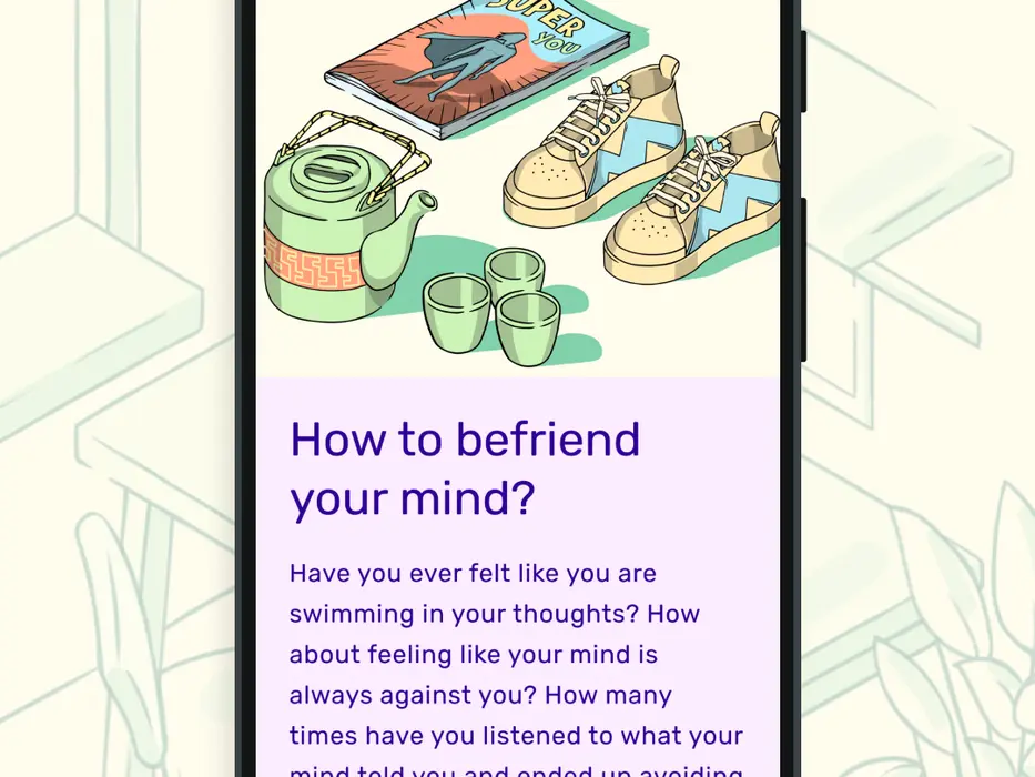 ROOM is an innovative app using science-based tools and techniques to help students thrive academically and personally. ROOM teaches essential stress regulation skills, improves emotional functioning and builds resilience. From encouraging self-awareness to offering tailored content, the app aims to enhance student wellbeing in as little as 5-10 minutes a day.