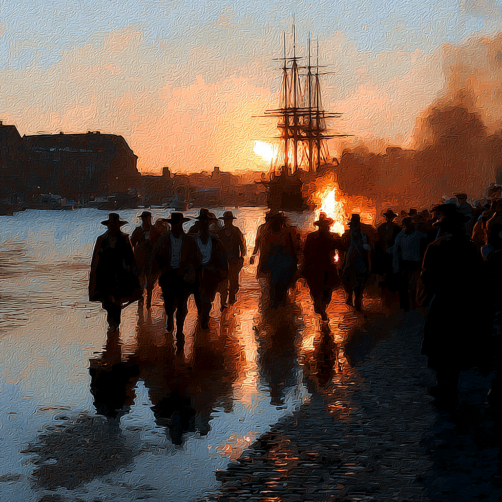 The Boston Tea Party