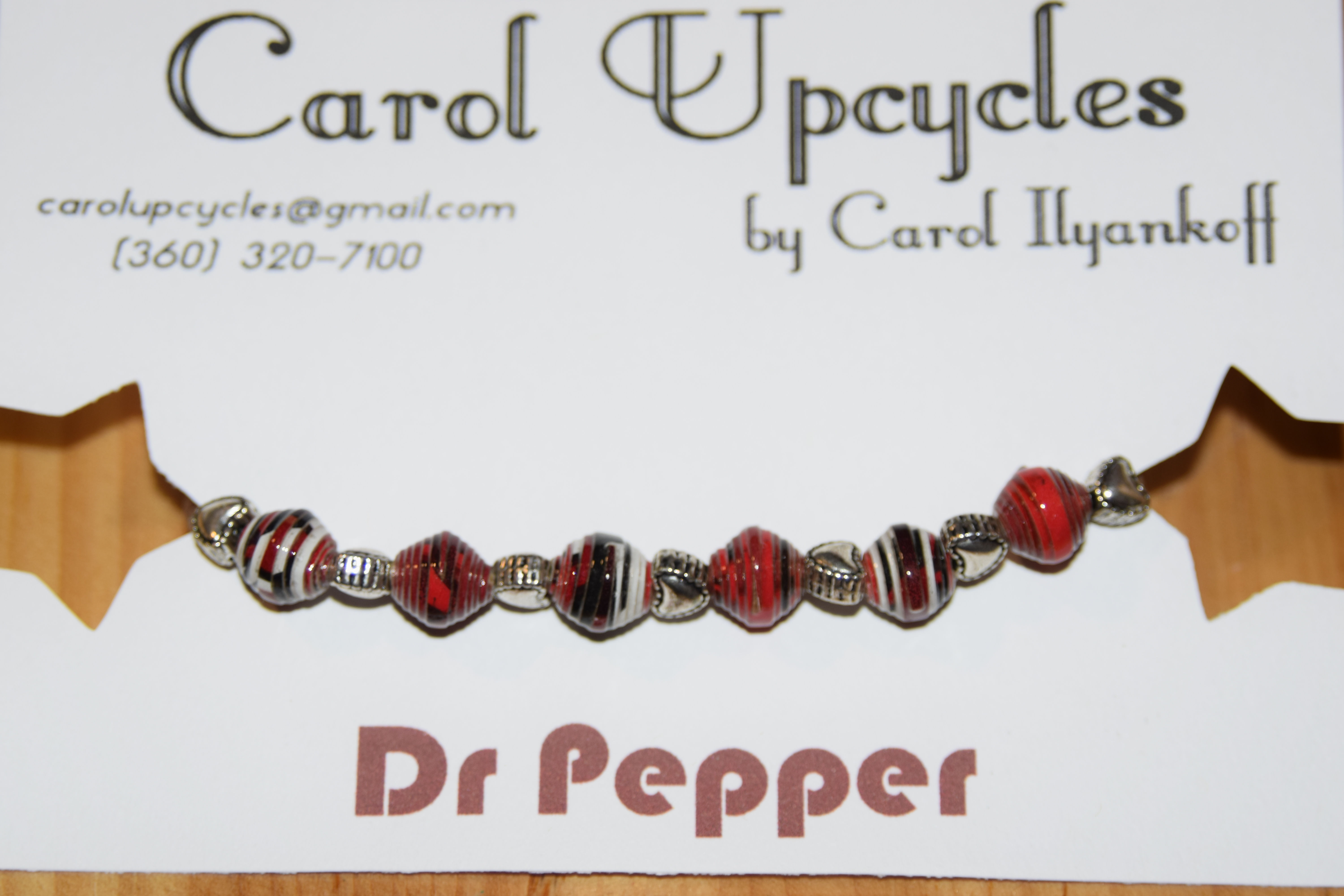 Dr Pepper Bracelet