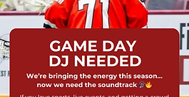 Game Day DJ Needed - Come and Join Our Team