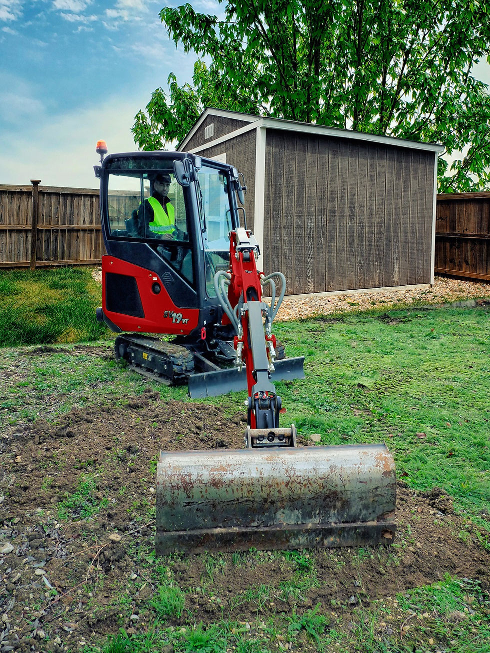 Sīktēls: Ekskavators Yanmar SV19VT