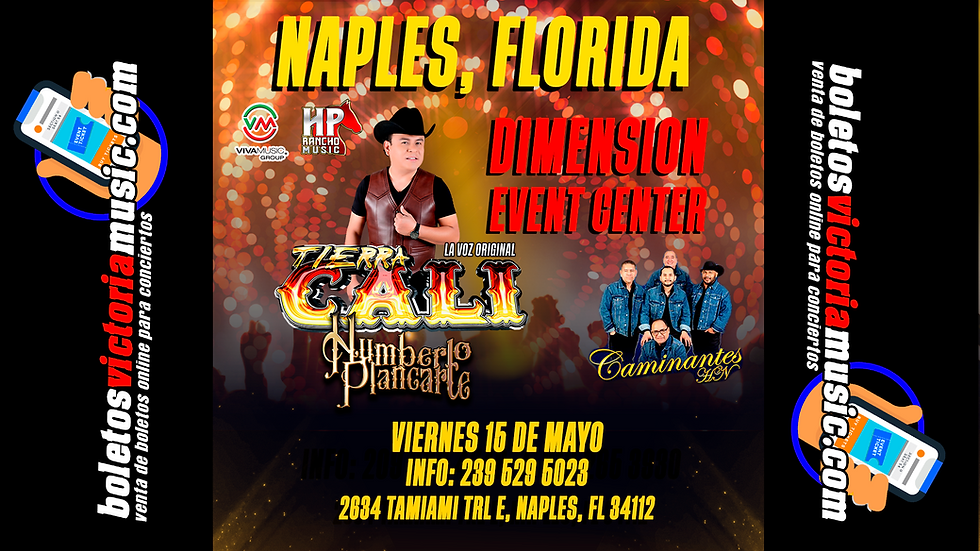 NAPLES, FL, DIMENSION EVENT CENTER, 15 MAYO