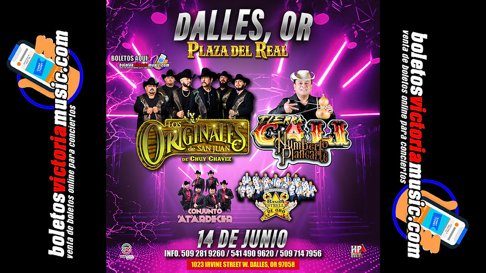 DALLES, OR, PLAZA DEL REAL, 14 JUNIO