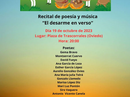 Poesía imPAZiente: con las armas del verso