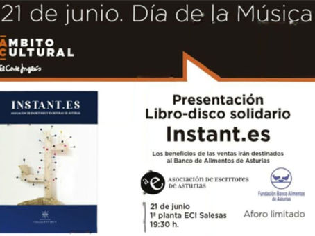 Escritores y cantantes asturianos, en un libro a favor del Banco de Alimentos