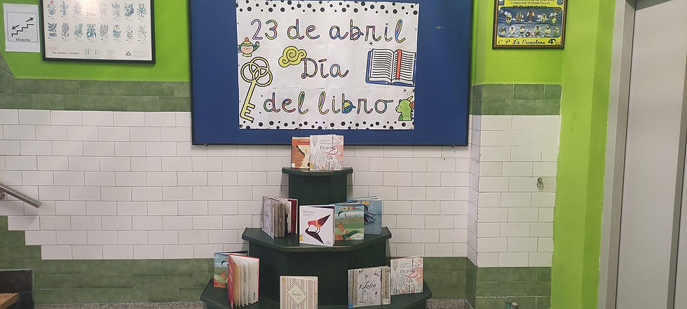 Día del Libro en el C.P. La Escuelona (Gijón)