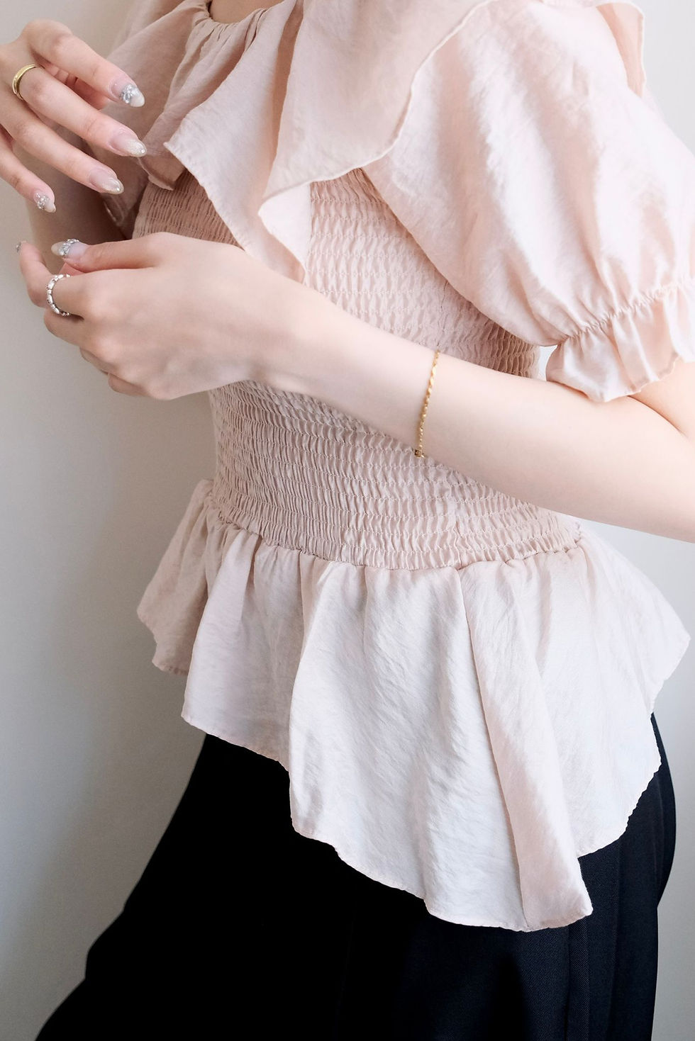 縮圖：Chaya nude faye blouse