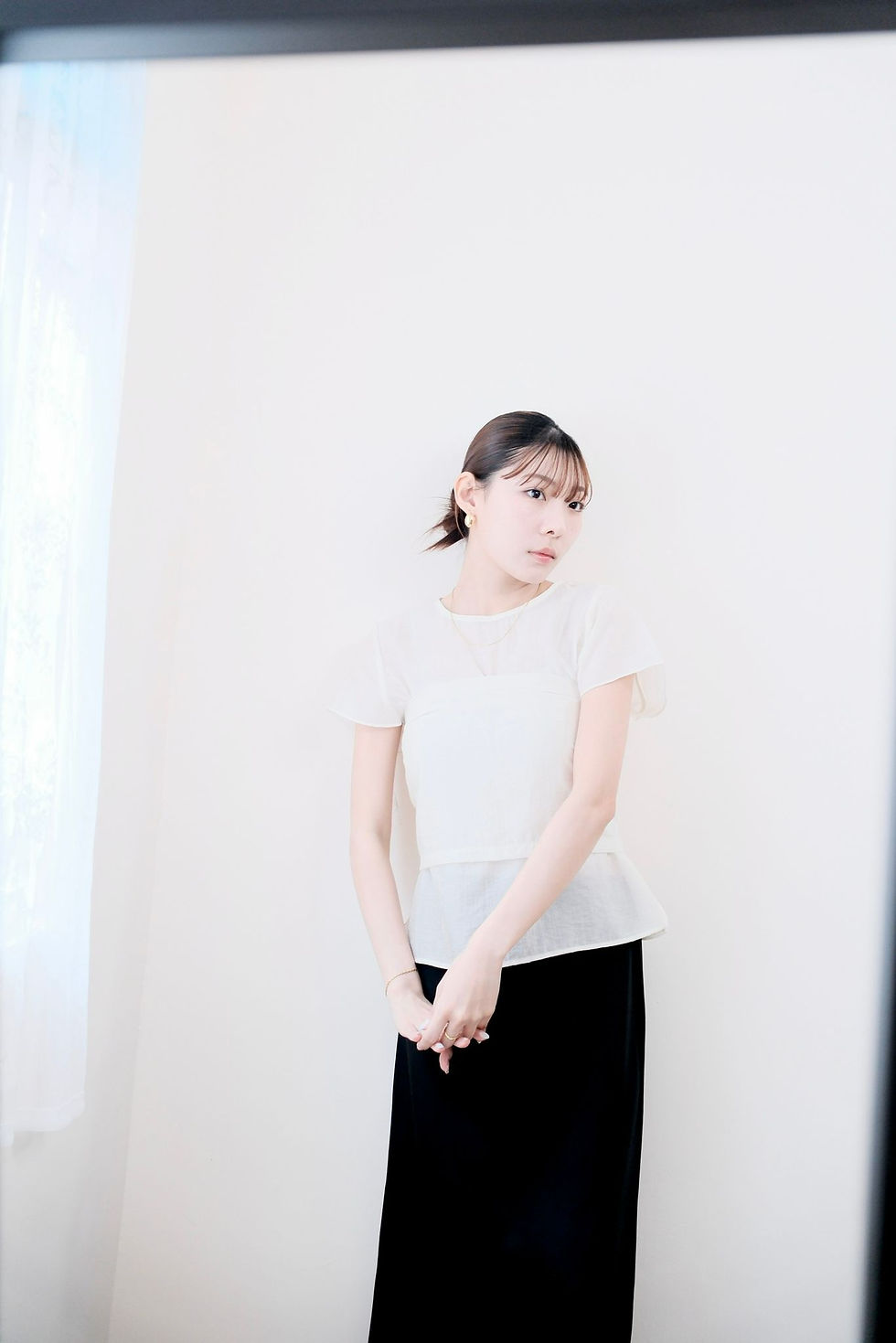 縮圖：Faye layered tube blouse set 