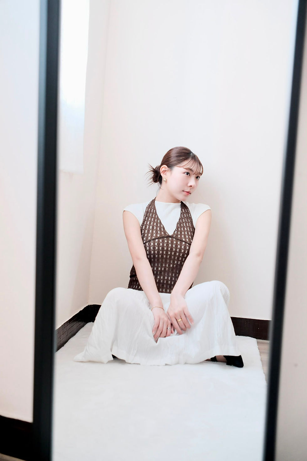 縮圖：Xyla white tee