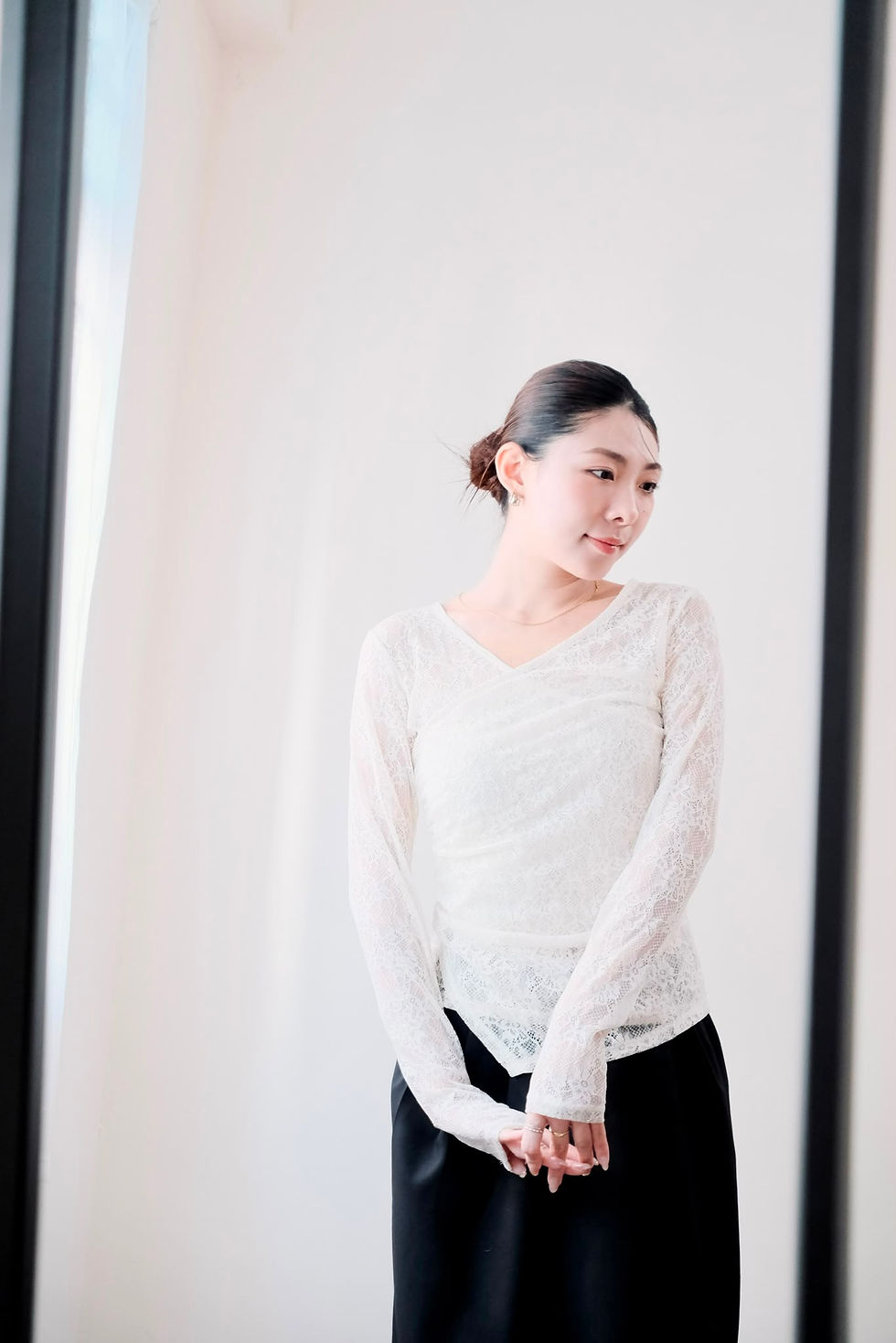 縮圖：Brenda lace top