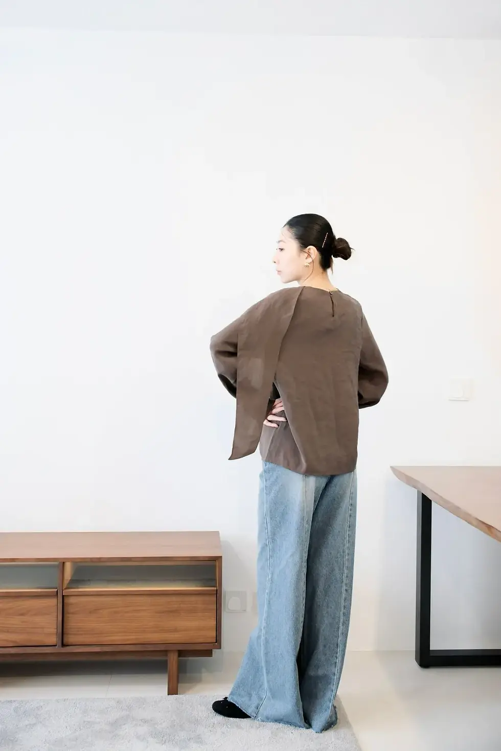 縮圖：Hallie washed denim