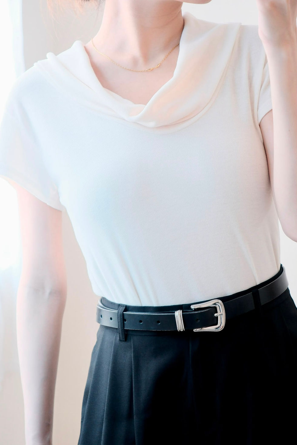縮圖：Wynter fit black pants