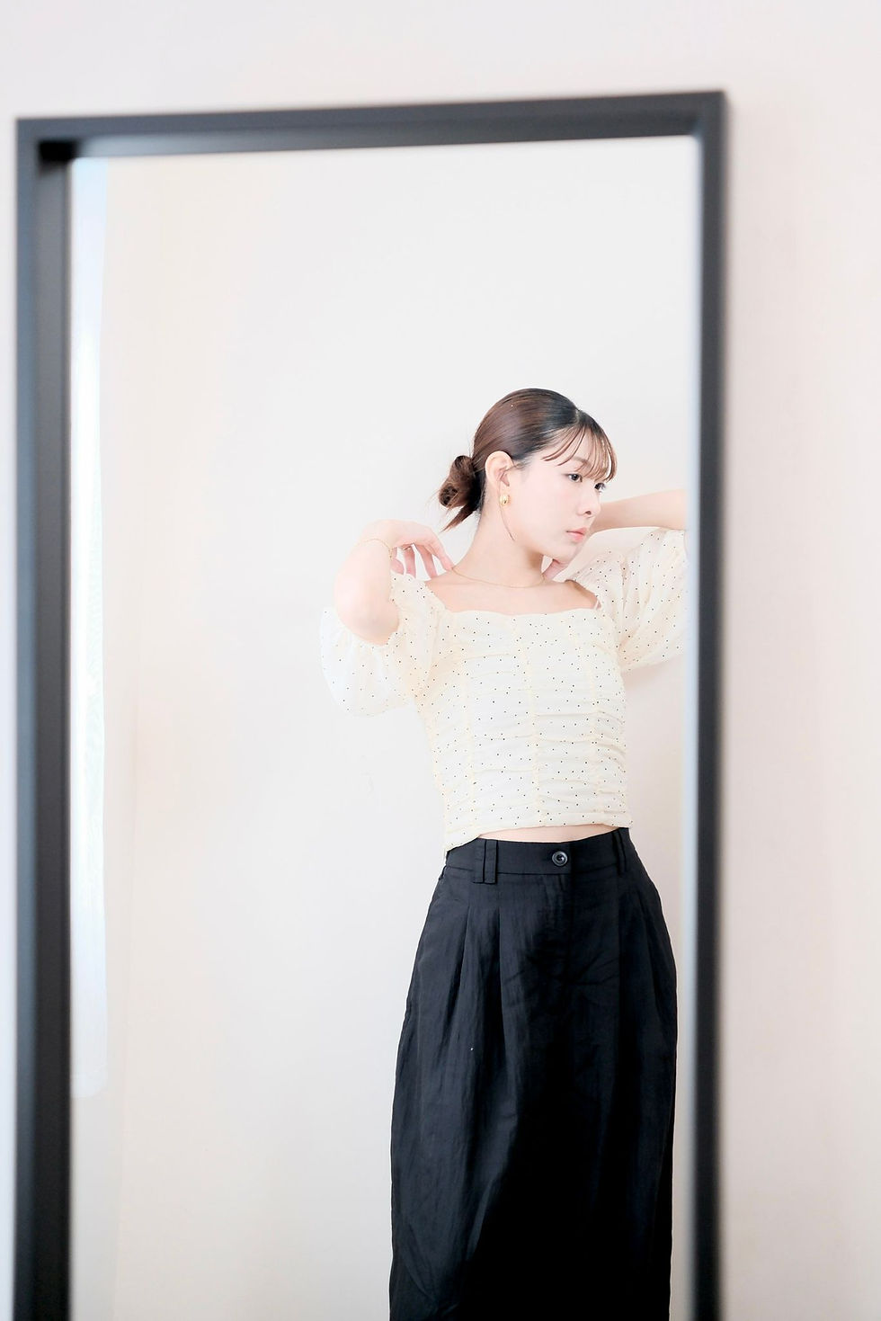 縮圖：Aria dot dot summer blouse