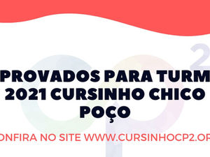 Lista de Aprovados 2021 - CP²