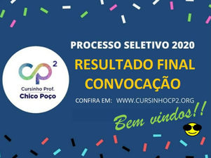 Lista de aprovados 2020