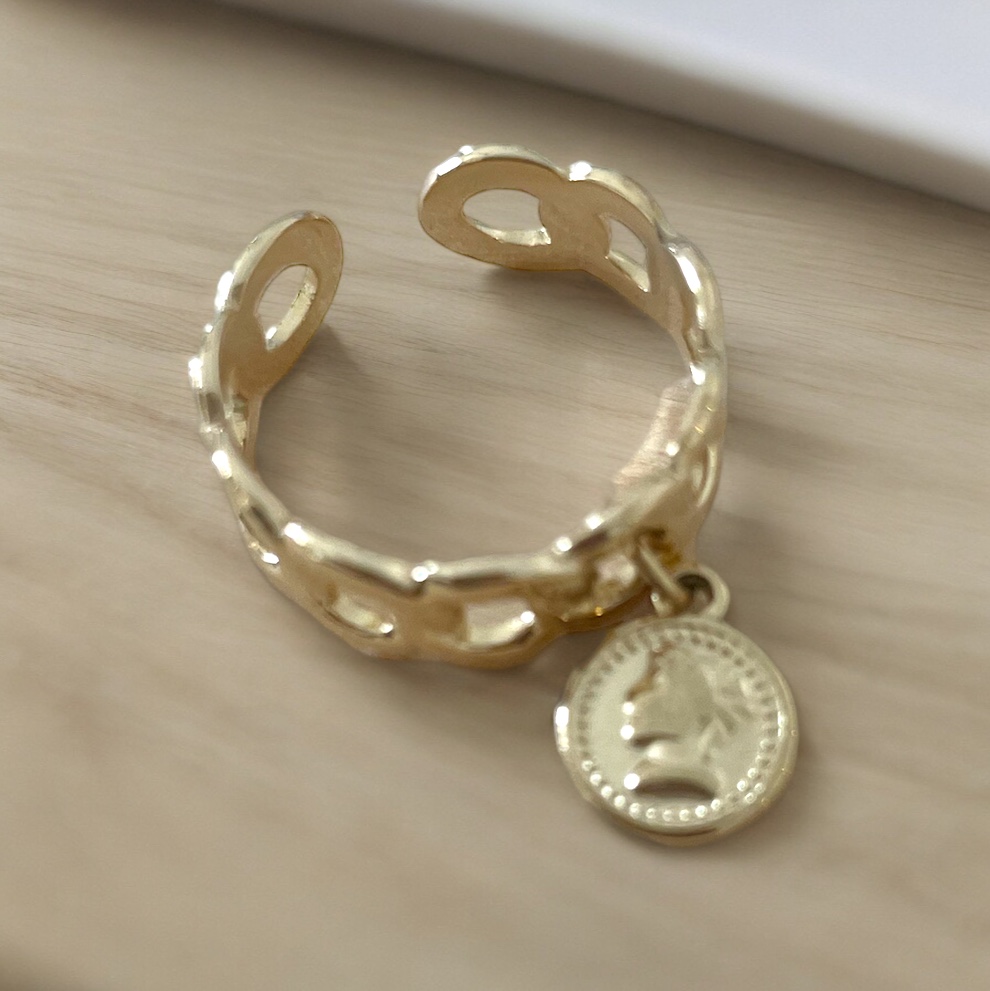 Bague acier inoxydable Miaule" – fait main | Côte d’Azur