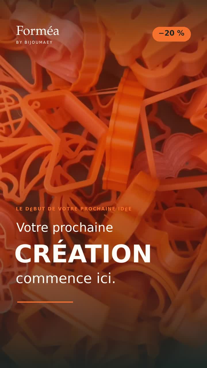 Emporte-pièces orange Forméa : découvrir la vidéo de lancement