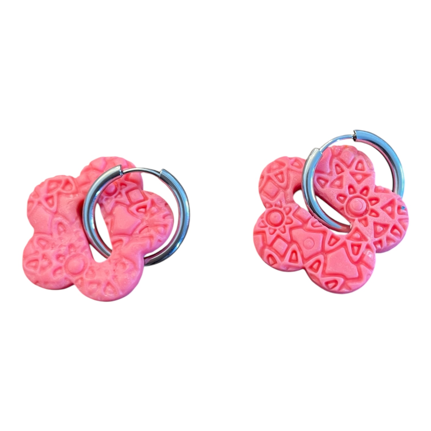 Boucles d’oreilles pâte fimo Rosalina – fait main | Côte d’Azur