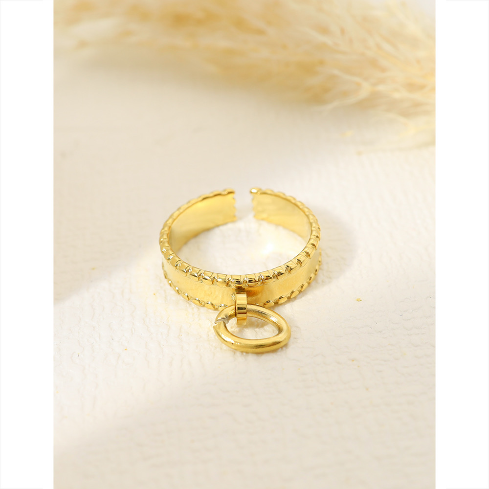 Bague acier inoxydable "Céline" – fait main | Côte d’Azur
