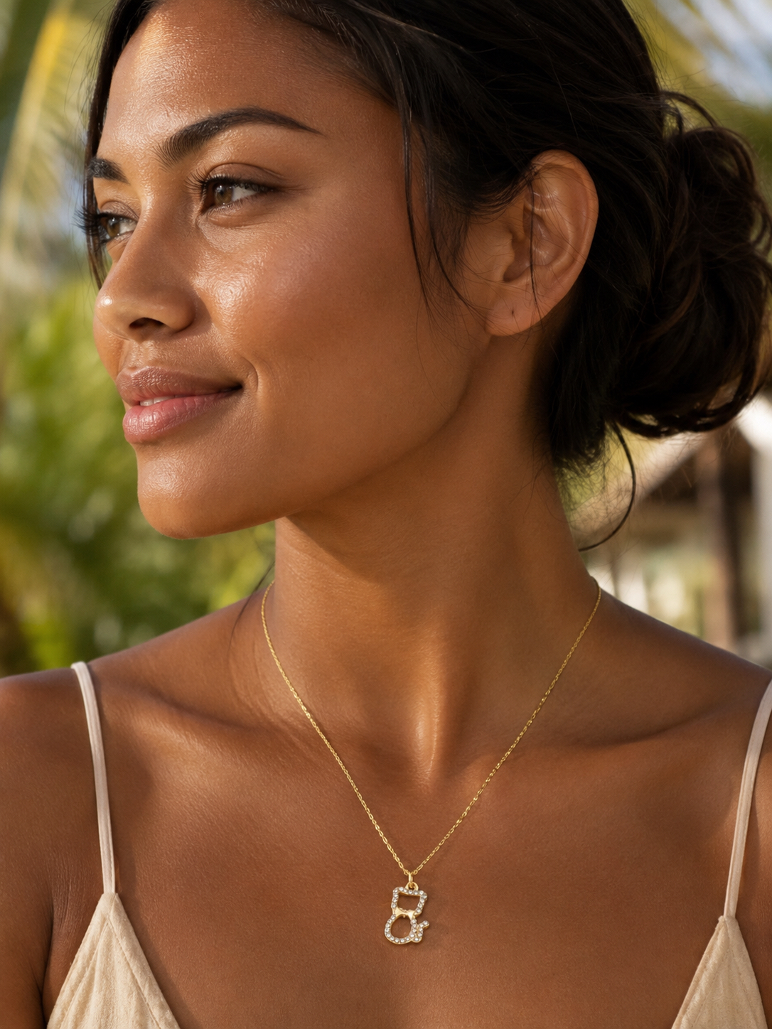 Collier acier inoxydable Femme Pendentif Chaton Mignon é – fait main | Côte d’A…