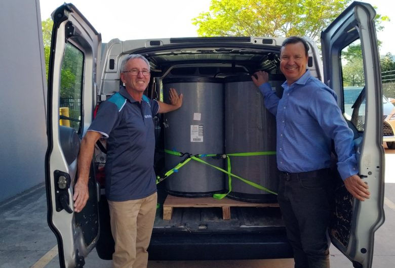Queensland Manufacturers iOrthotics and Guilda Plastics team up to find a use for waste material otherwise destined for landfill