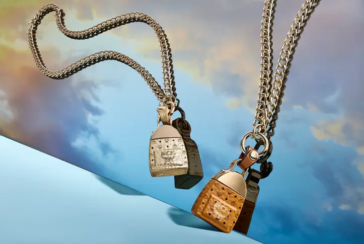 Luxury jewelry necklaces photographed in cinematic commercial accessories photography setup
