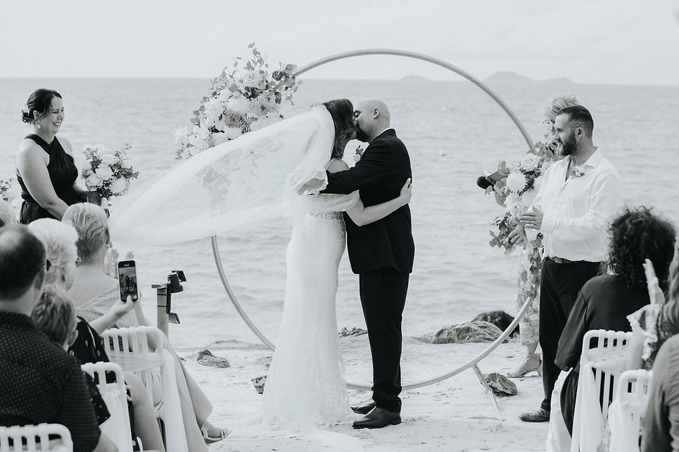 Julie and Dan- Coral Sea Resort