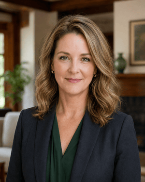 real estate agent profile portrait of Natalie Brooks