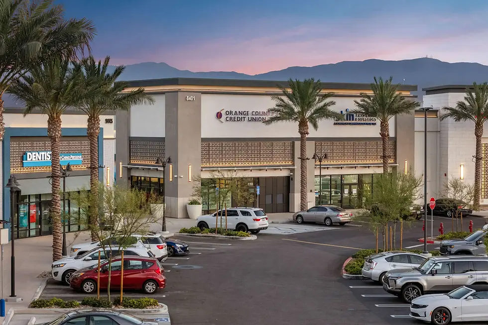 Drone Aerial Photography of a commercial building in Orange County