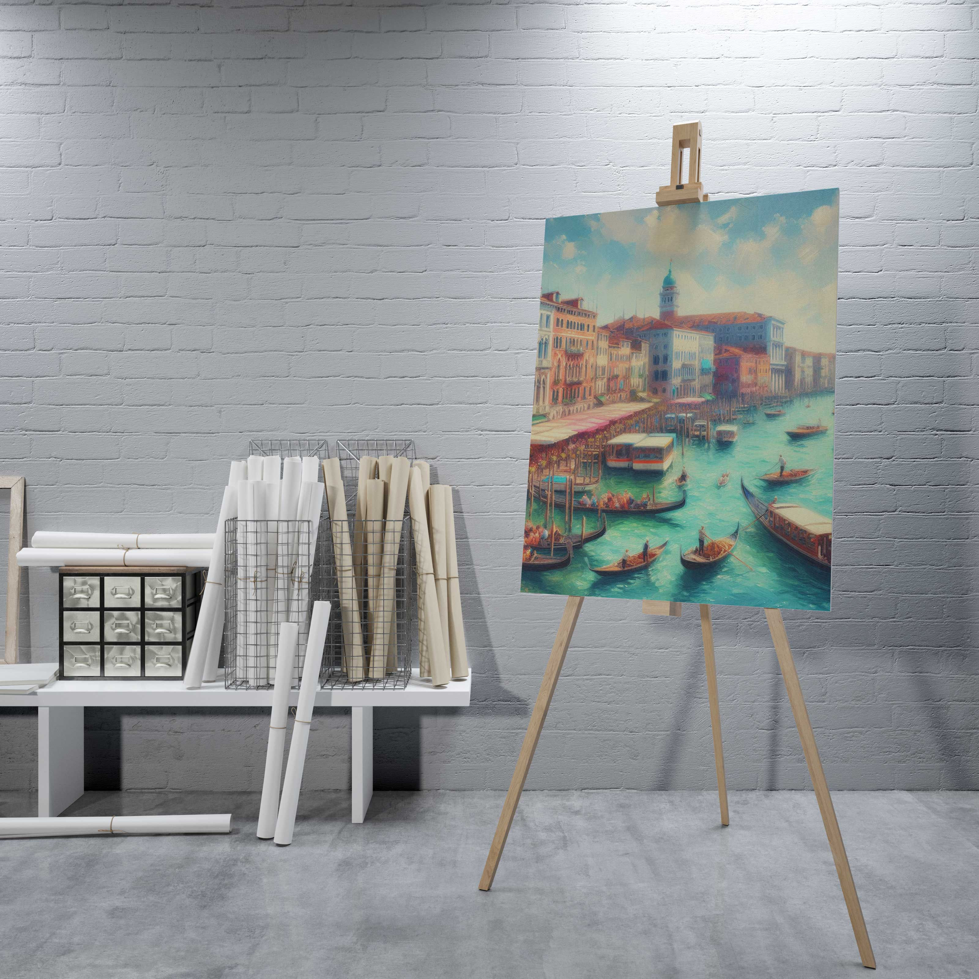 Venetian Serenade - Anticipation by the Gondolas