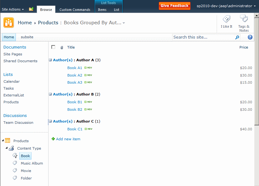 sharepoint 4
