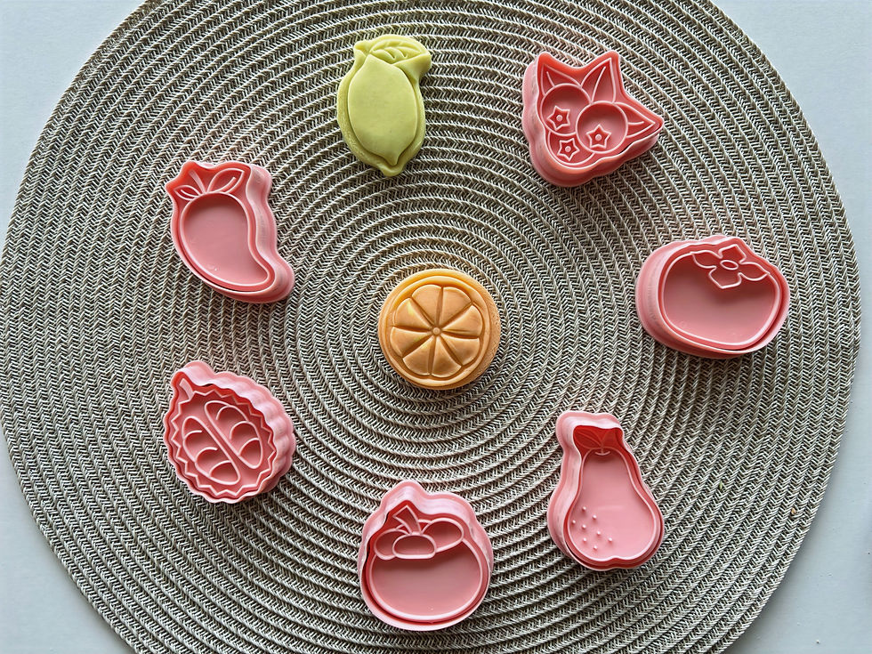 Μικρογραφία: Summer Fruits Cutters & Stamps Set