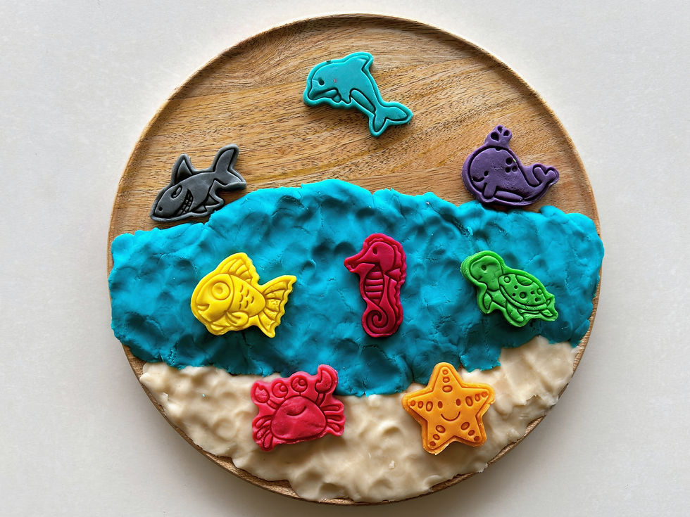Thumbnail: Ocean Animals Cutters & Stamps Set