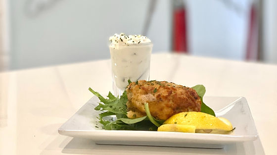 Crab Cake with House Made Tartar Sauce