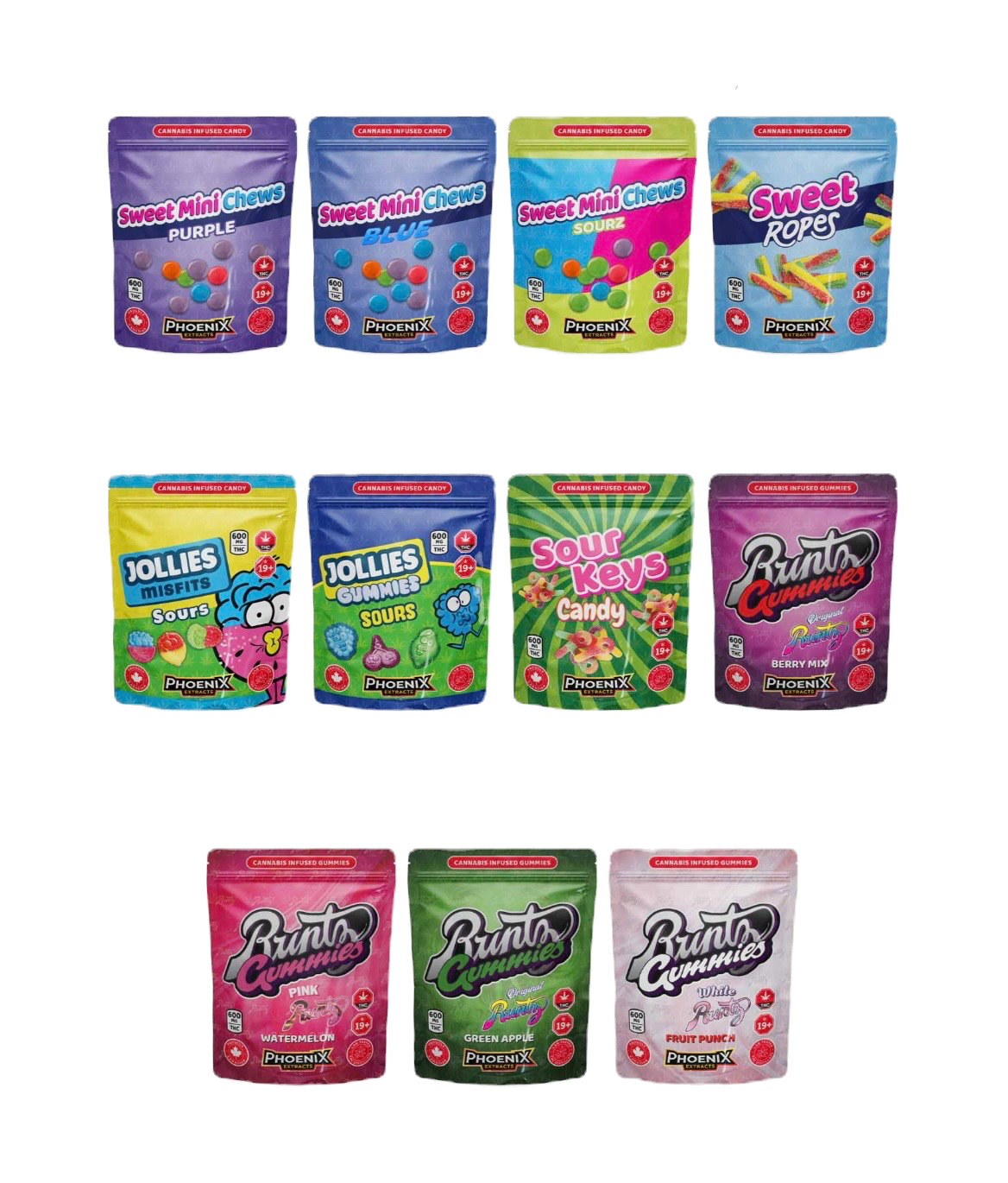600mg Gummies