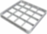 Thumbnail: Dish Rack Extenders - 16, 25, 36. 49 Compartment