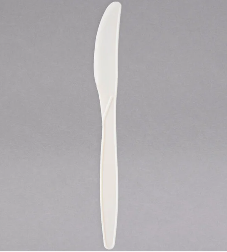 Cornstarch Knife 1000/case CPLA Heavy