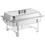 Thumbnail: Economy 8 Qt. Full Size Stainless Steel Chafer with folding frame