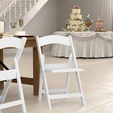 Thumbnail: Resin Folding Chair - White