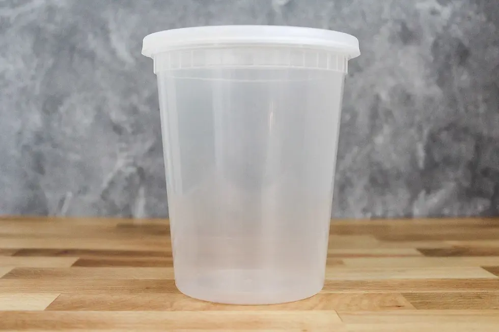 32oz Deli Container & Lid, 240pk