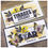 Thumbnail: Tampon transparent #84, fleurs, texte, scrapbooking