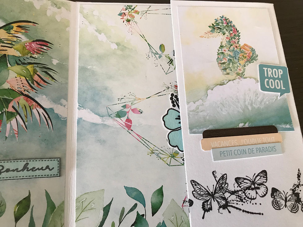 Miniature : PLANCHE ETIQUETTES - COLLECTION RIVAGES EXOTIQUES