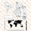 Miniature : Planche de TAMPONS VOYAGE POETIQUE Collection : CARNET D'EVASION, scrapbooking
